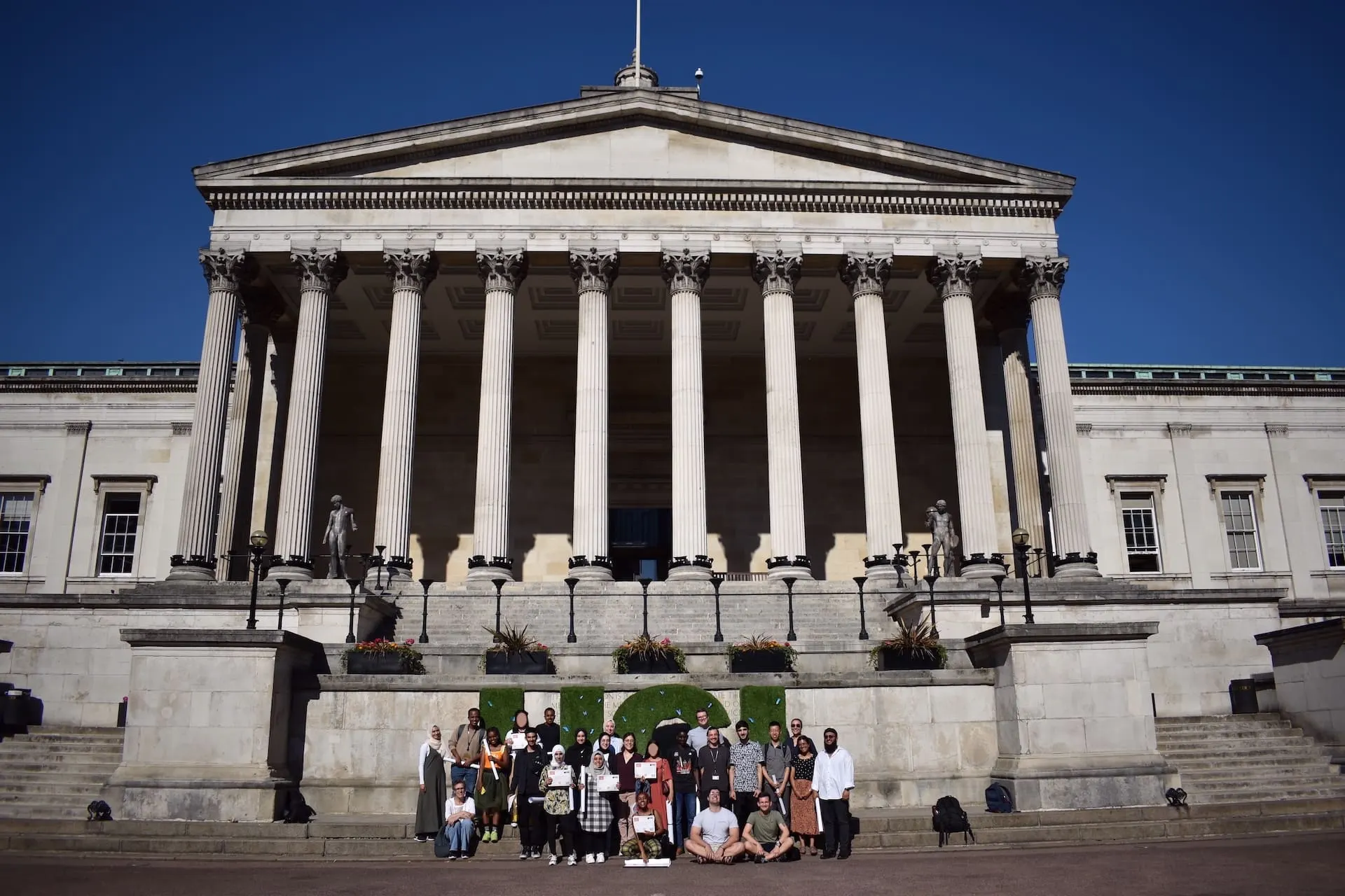 A Bridging the Future summer school session in progress at UCL